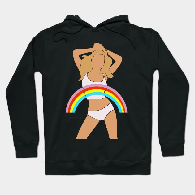 Mariah Carey Rainbow album art Hoodie by popmoments